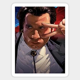 Pulp Fiction Vega Dance Magnet